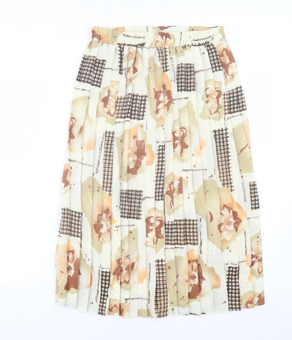 Womens UK Size L Preworn A-Line  Skirt