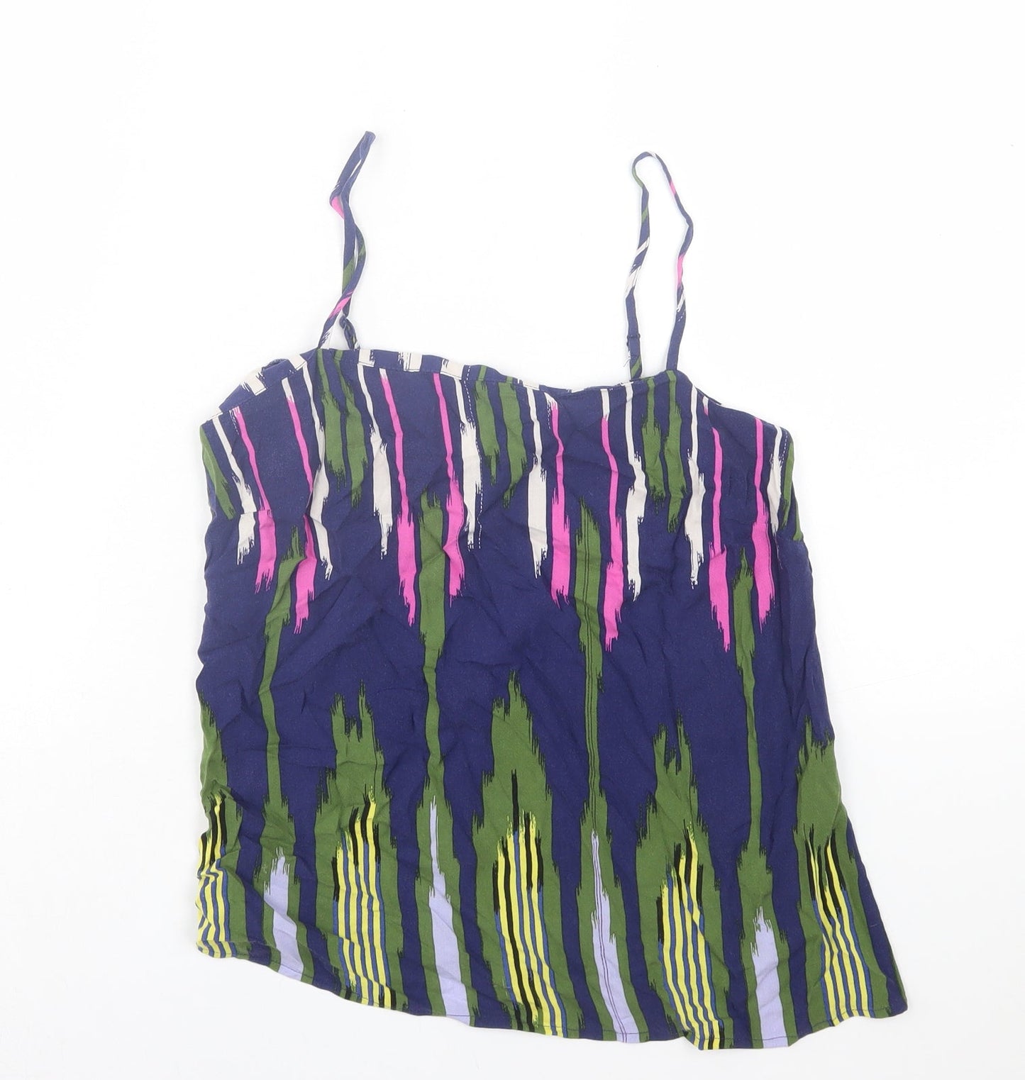 Womens UK Size 8 Warehouse Multicoloured Camisole Tank