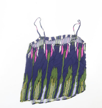 Womens UK Size 8 Warehouse Multicoloured Camisole Tank