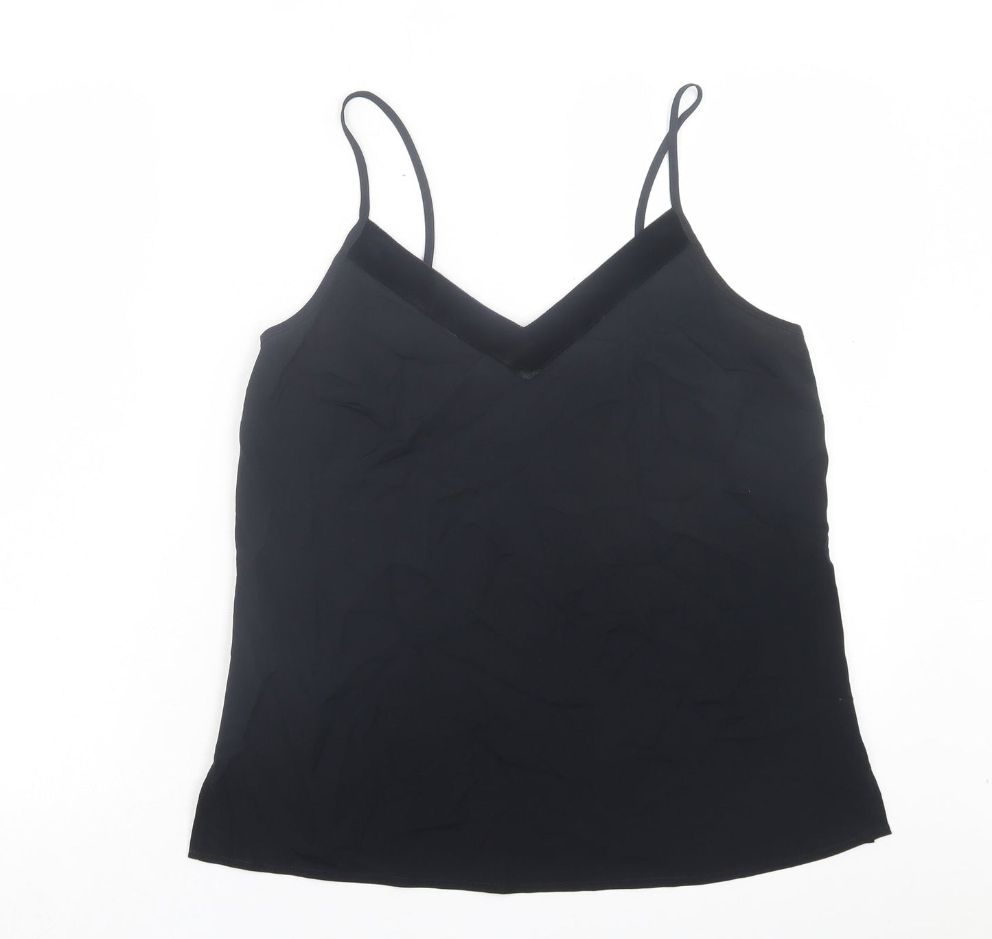 Womens UK Size 12 Marks and Spencer Black Basic Tank