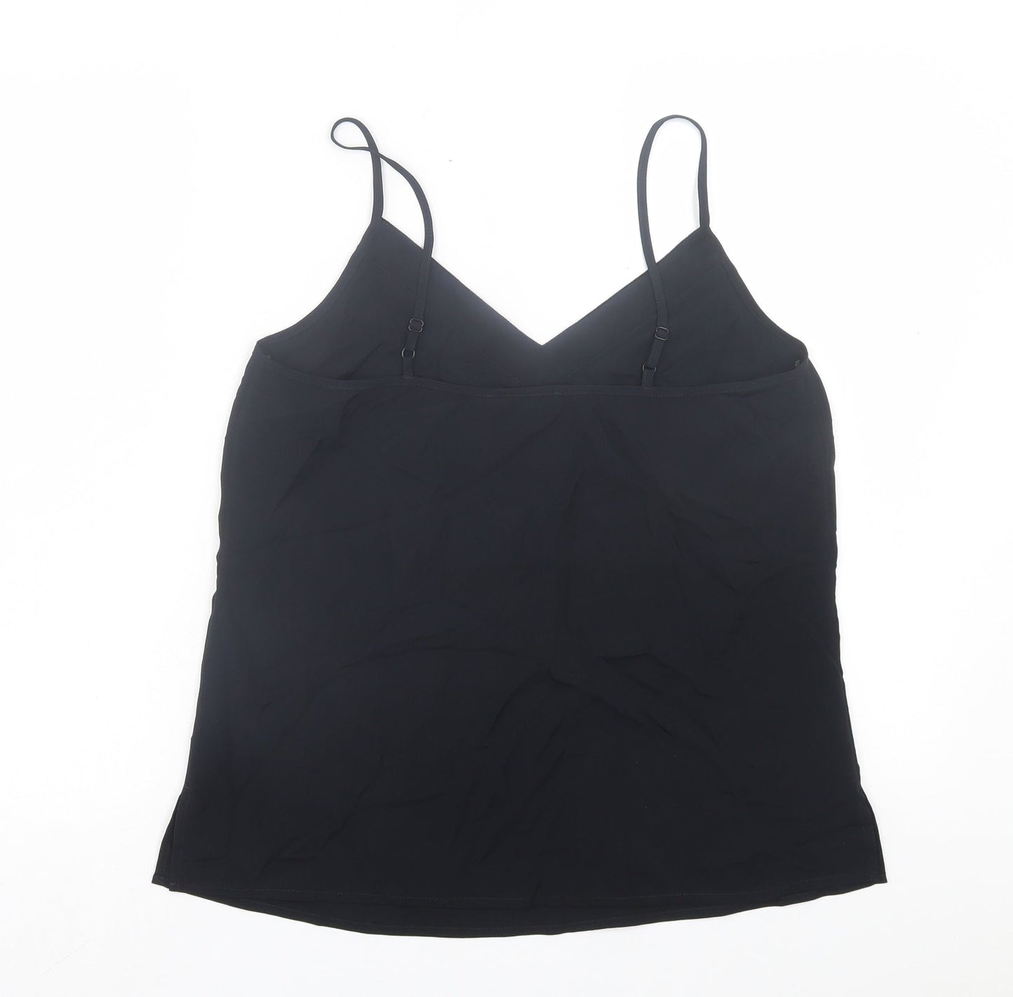 Womens UK Size 12 Marks and Spencer Black Basic Tank
