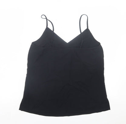 Womens UK Size 12 Marks and Spencer Black Basic Tank