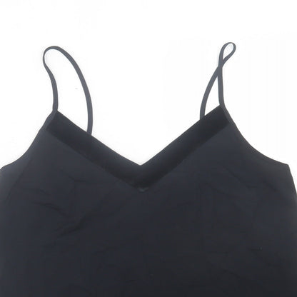Womens UK Size 12 Marks and Spencer Black Basic Tank