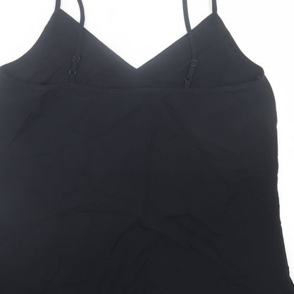 Womens UK Size 12 Marks and Spencer Black Basic Tank