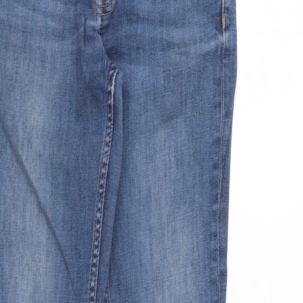 FC Jeans Womens Blue Cotton Skinny Jeans Size 6 L28 in Regular Button