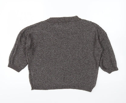 Womens UK Size 14 Atmosphere Brown Pullover Jumper