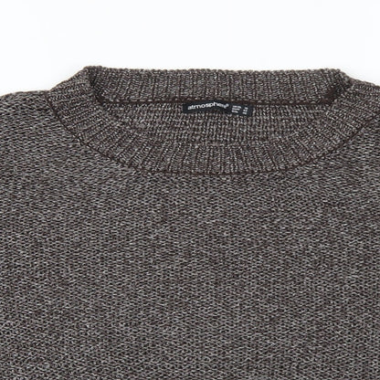 Womens UK Size 14 Atmosphere Brown Pullover Jumper