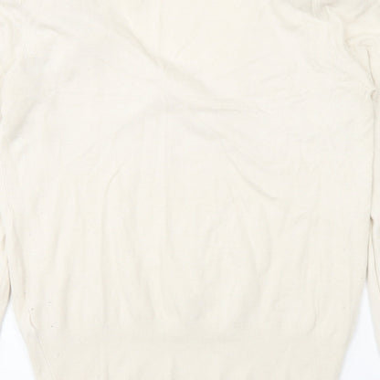 Womens UK Size 14 Atmosphere Beige Pullover Jumper