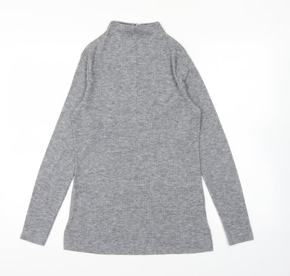 Womens UK Size 10 River Island Grey Pullover Jumper