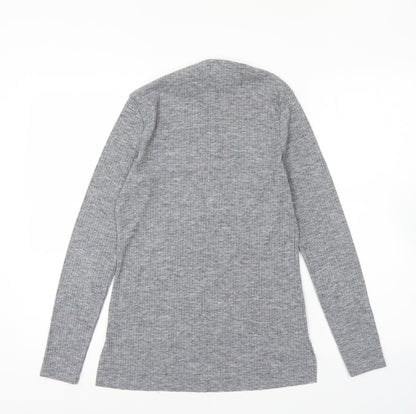 Womens UK Size 10 River Island Grey Pullover Jumper