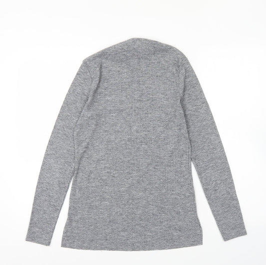 Womens UK Size 10 River Island Grey Pullover Jumper