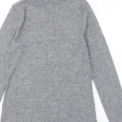Womens UK Size 10 River Island Grey Pullover Jumper