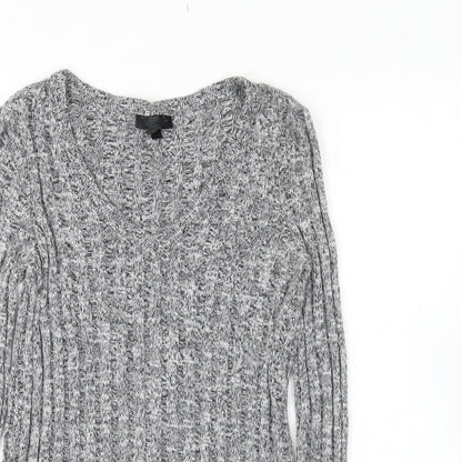 Womens UK Size 8 Topshop Grey Pullover Jumper