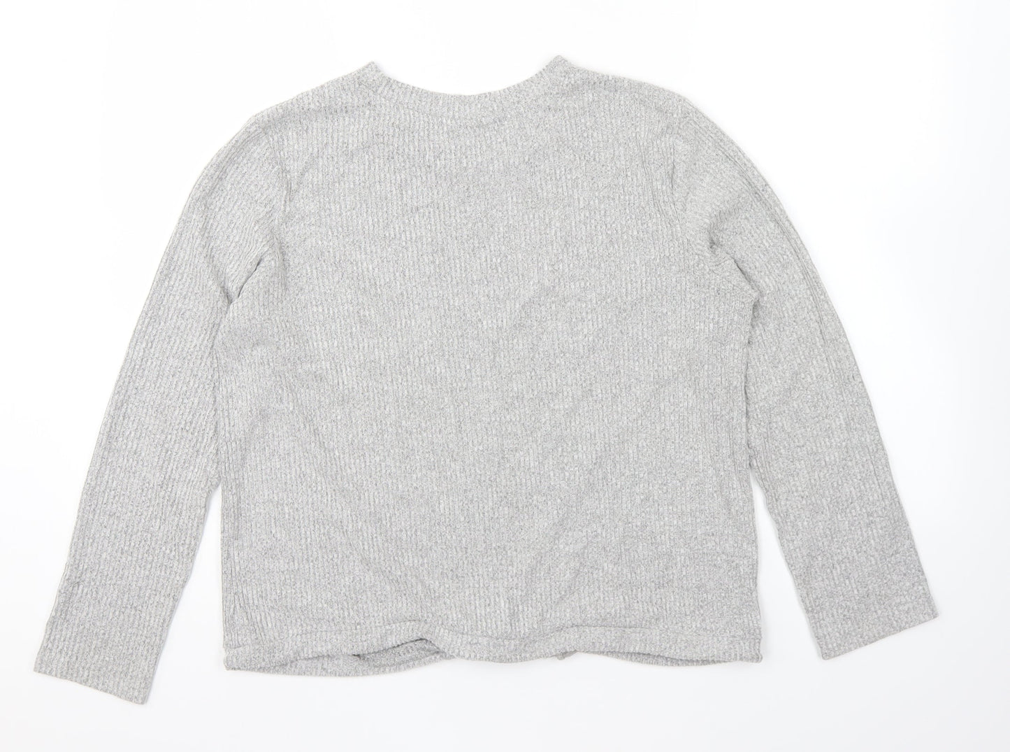 Womens UK Size 10 ASOS Grey Pullover Sweatshirt