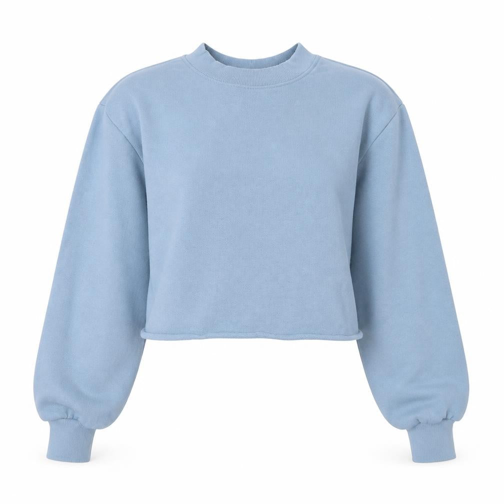 Womens UK Size XS Divided Blue Pullover Sweatshirt