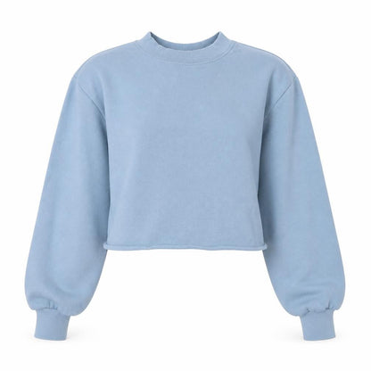 Womens UK Size XS Divided Blue Pullover Sweatshirt