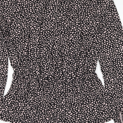 Womens UK Size 6 Marks and Spencer Black Basic Blouse