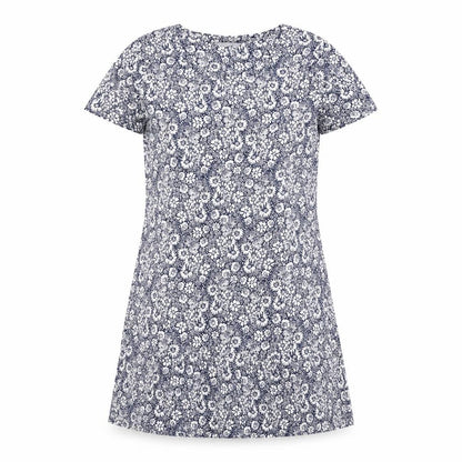 Marks and Spencer Womens Blue Floral Polyester Top Dress Size 8