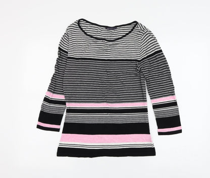 Womens UK Size 8 Marks and Spencer Multicoloured Basic Blouse