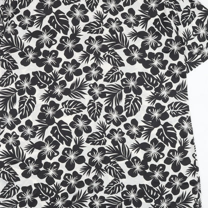 Womens UK Size 10 Marks and Spencer White Basic Blouse