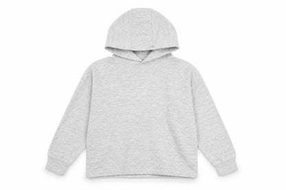 Marks and Spencer Girls Grey Polyester Pullover Hoodie Size 10-11 Years Pullover