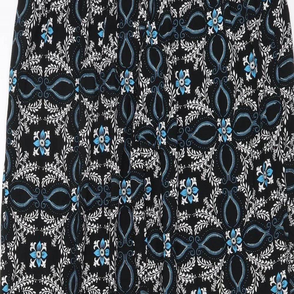 Womens UK Size S Preworn Regular Fit  Blue Trousers