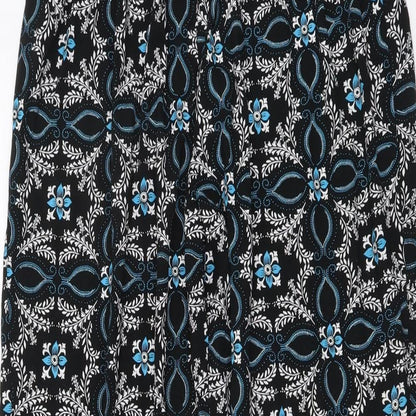 Womens UK Size S Preworn Regular Fit  Blue Trousers