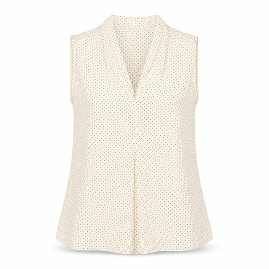 Womens UK Size 8 Primark Beige Basic Blouse