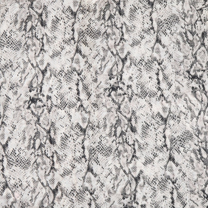 Autograph Womens Beige Animal Print Polyester Tunic Blouse Size 12 V-Neck - Snake pattern