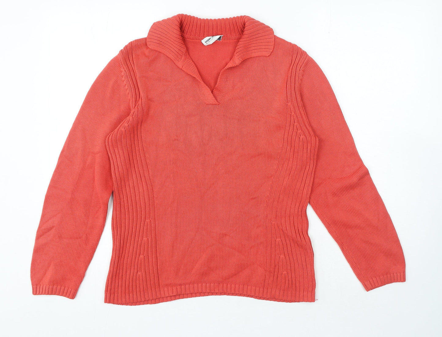 Womens UK Size M Gerry Weber Pink Pullover Jumper
