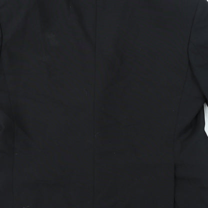 Jams Barry Mens Black Polyester Jacket Blazer Size L