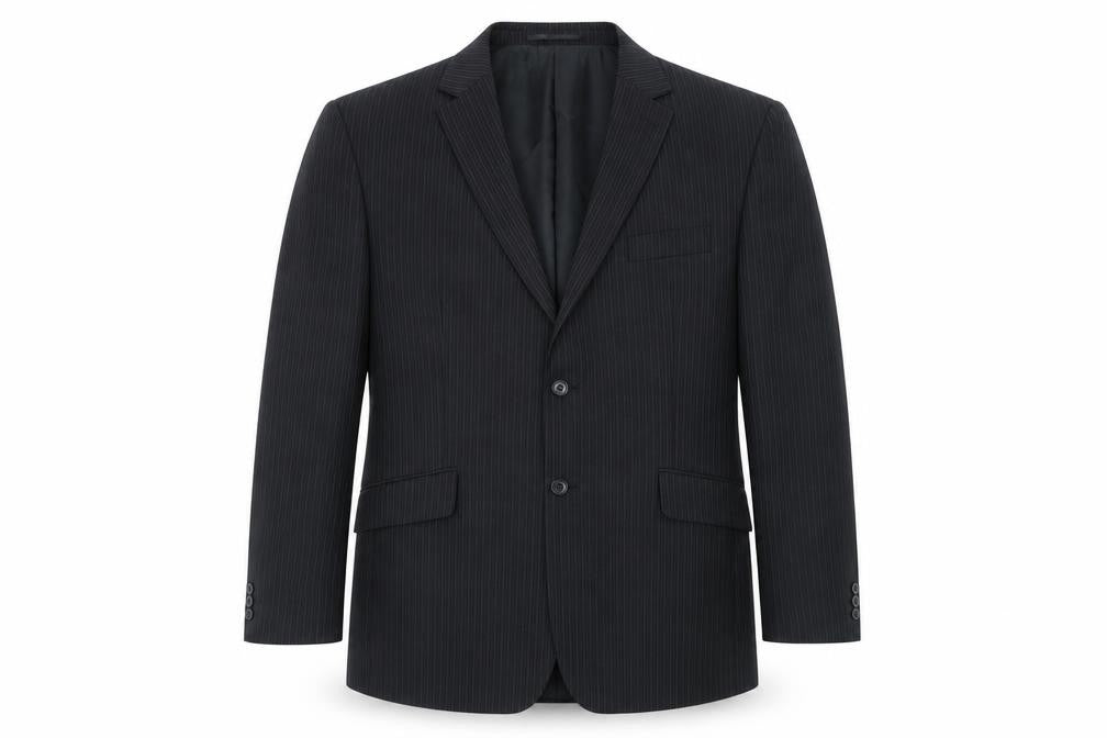 Mens UK Size 42 KJ Regular Black Suit Jacket