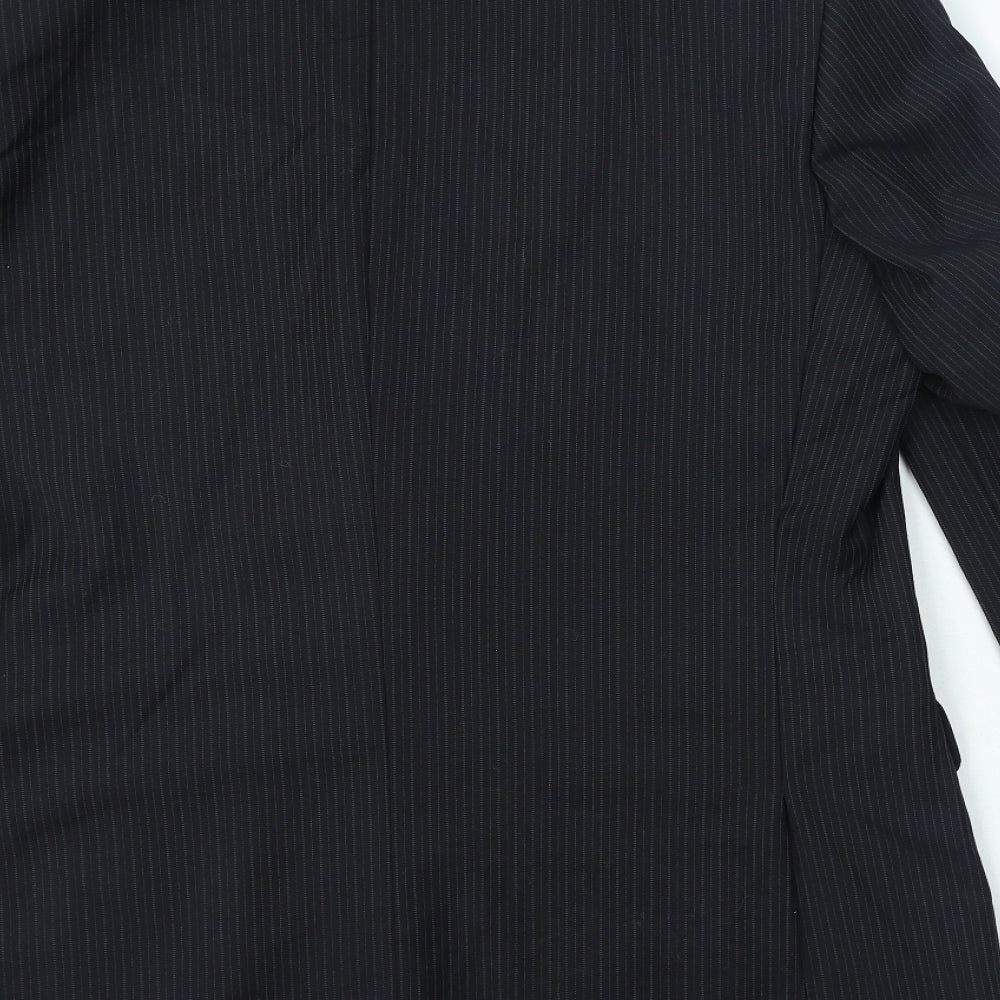 Mens UK Size 42 KJ Regular Black Suit Jacket