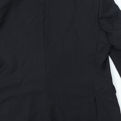 Mens UK Size 42 KJ Regular Black Suit Jacket