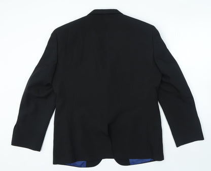 Mens UK Size 42 Taylor & Wright Regular Black Suit Jacket
