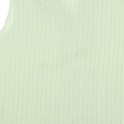 Womens UK Size L Bonmarché Green Basic Button-Up