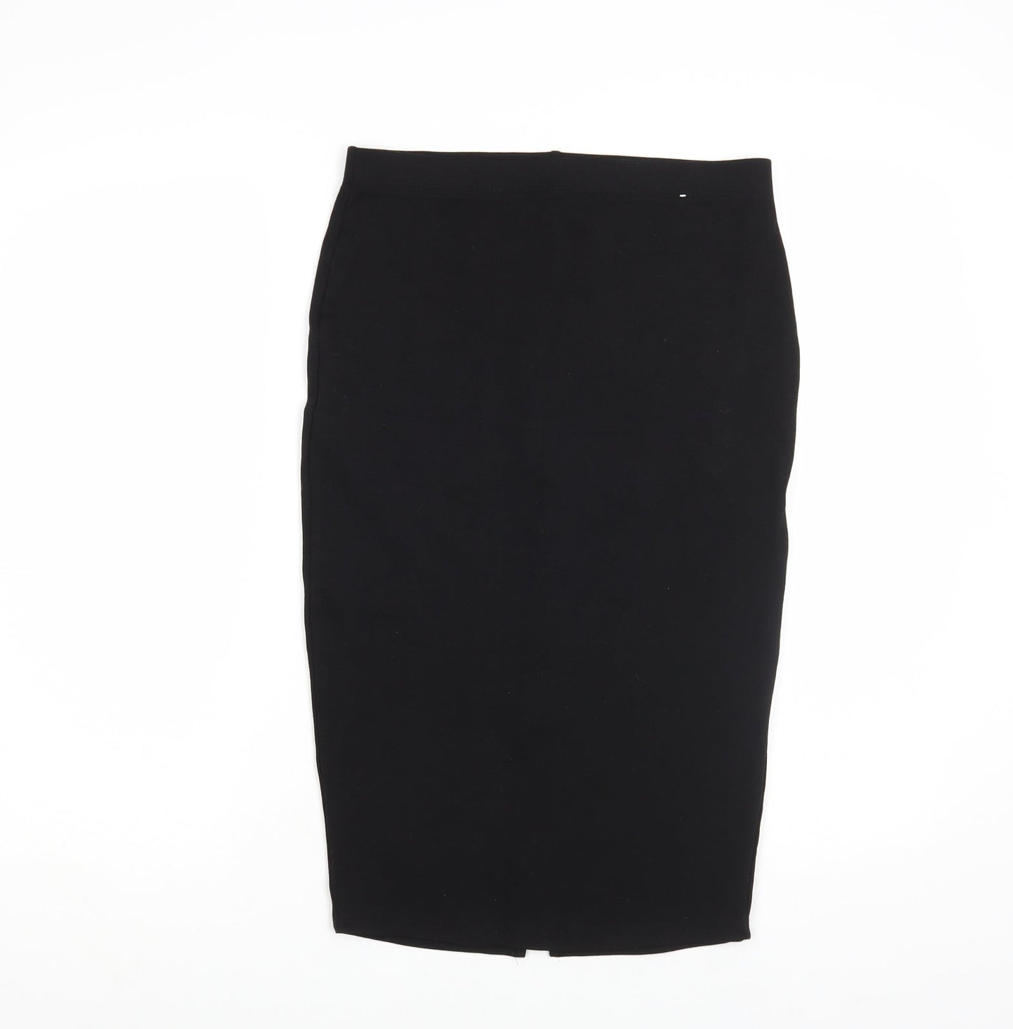 George Womens Black Viscose Straight & Pencil Skirt Size 10