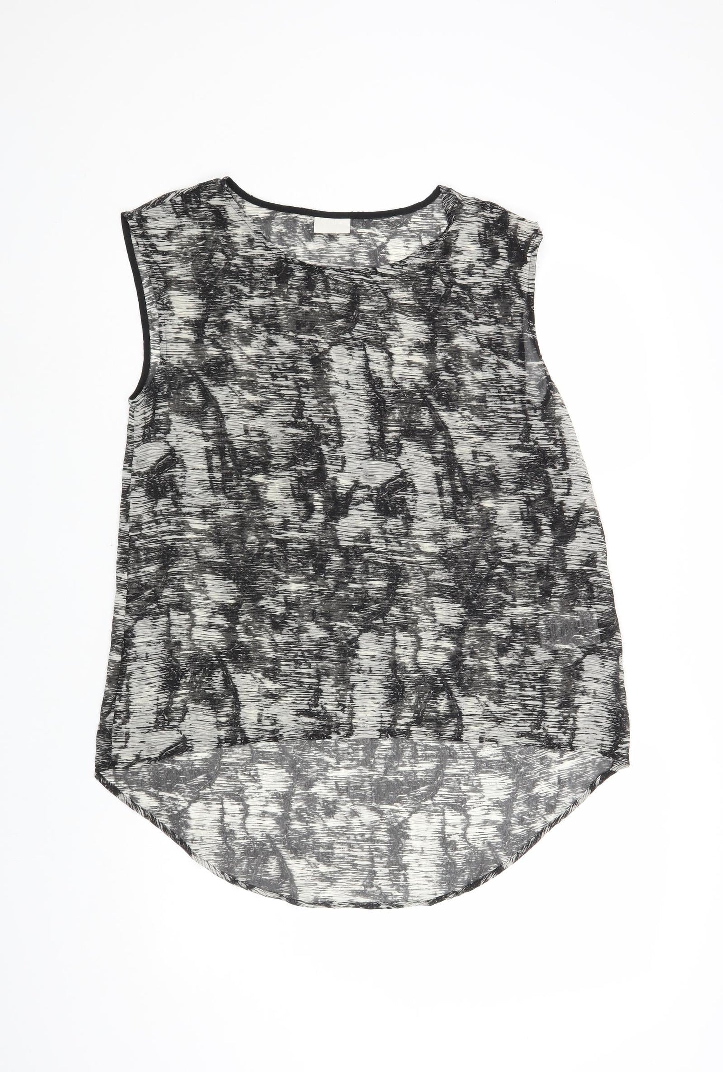 Womens UK Size L VILA Grey Basic Blouse