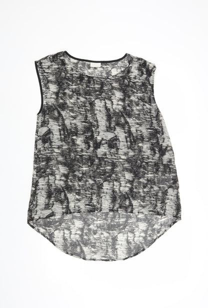Womens UK Size L VILA Grey Basic Blouse