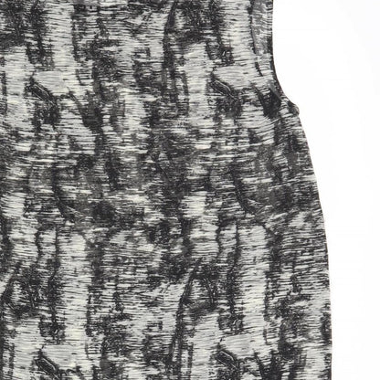 Womens UK Size L VILA Grey Basic Blouse