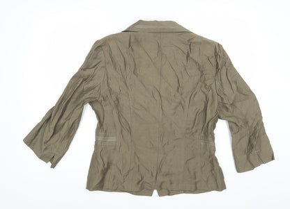 Womens UK Size M Gerry Weber Beige Jacket