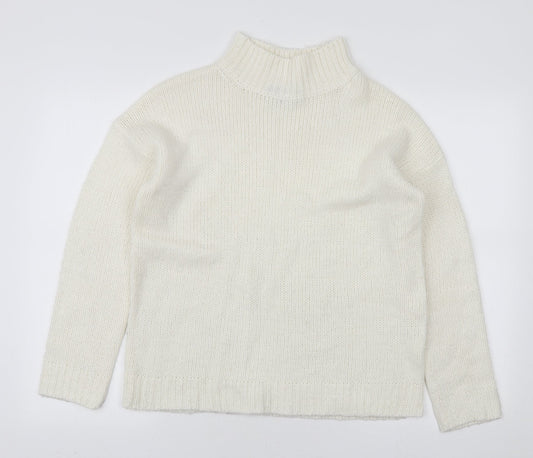 Womens UK Size 12 Studio White Pullover Jumper