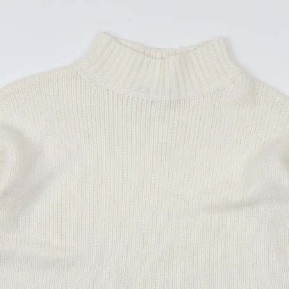 Womens UK Size 12 Studio White Pullover Jumper