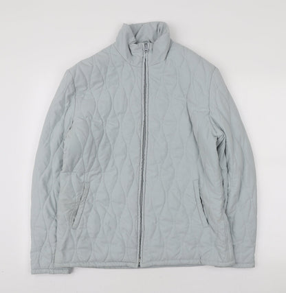 Womens UK Size 14 Jack Murphy Blue Puffer Jacket
