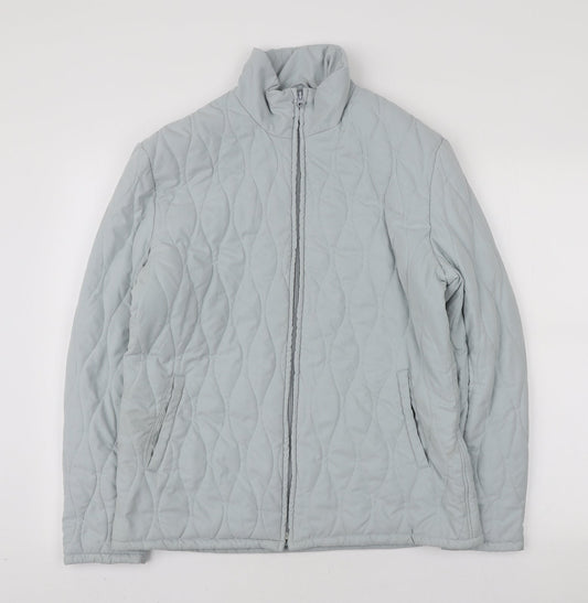Womens UK Size 14 Jack Murphy Blue Puffer Jacket