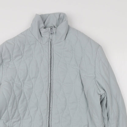 Womens UK Size 14 Jack Murphy Blue Puffer Jacket