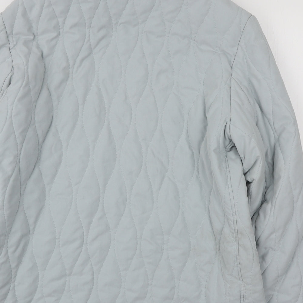 Womens UK Size 14 Jack Murphy Blue Puffer Jacket