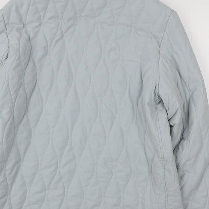 Womens UK Size 14 Jack Murphy Blue Puffer Jacket