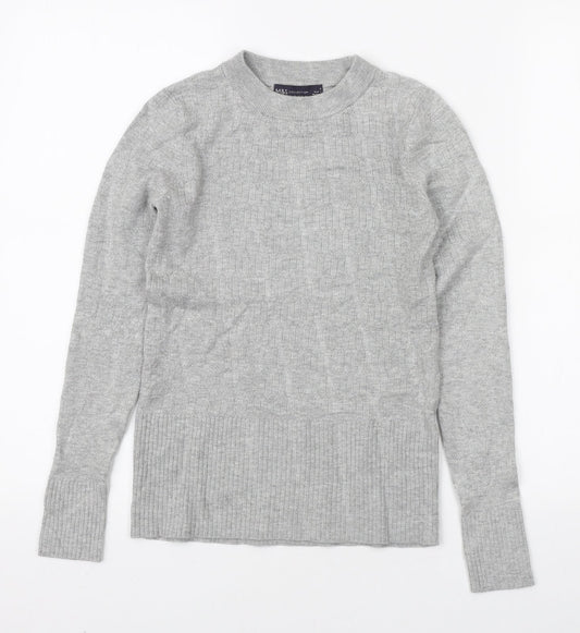 Womens UK Size 6 Marks and Spencer Grey Pullover Jumper