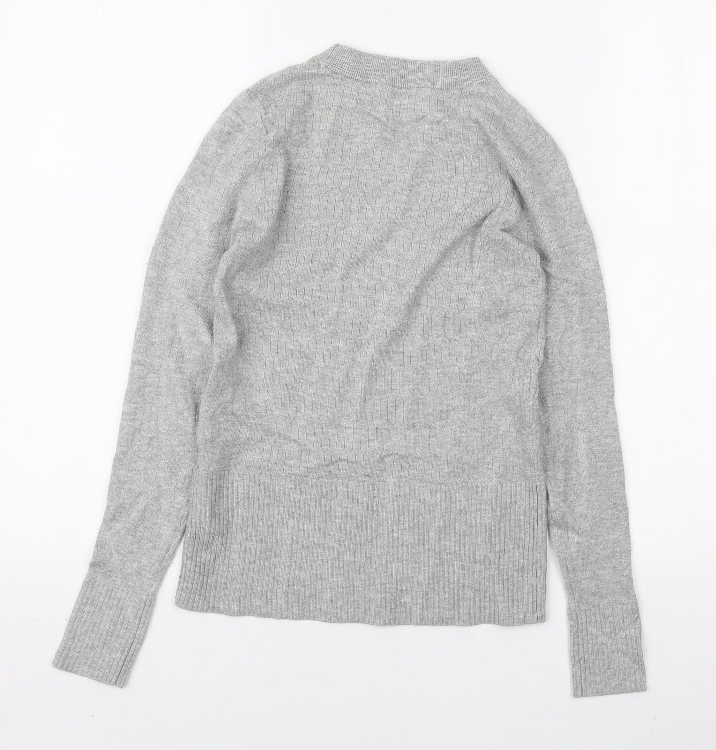 Womens UK Size 6 Marks and Spencer Grey Pullover Jumper